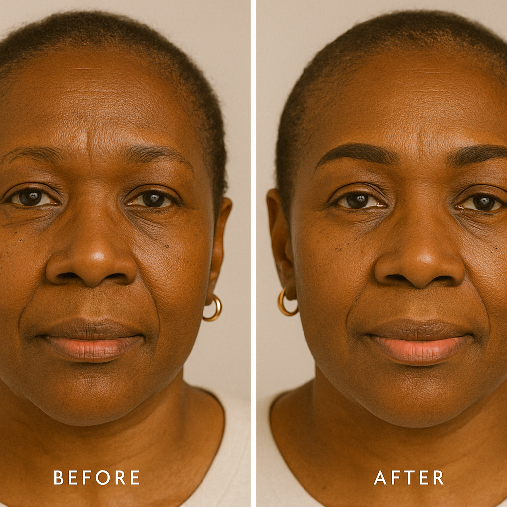 Powder Brows Before and After