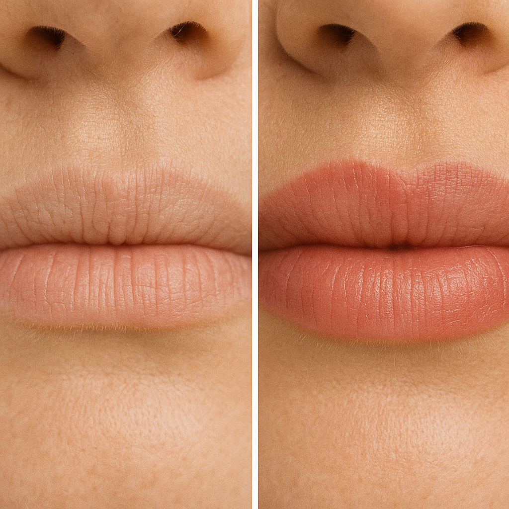 Lip Blush Before and After 2