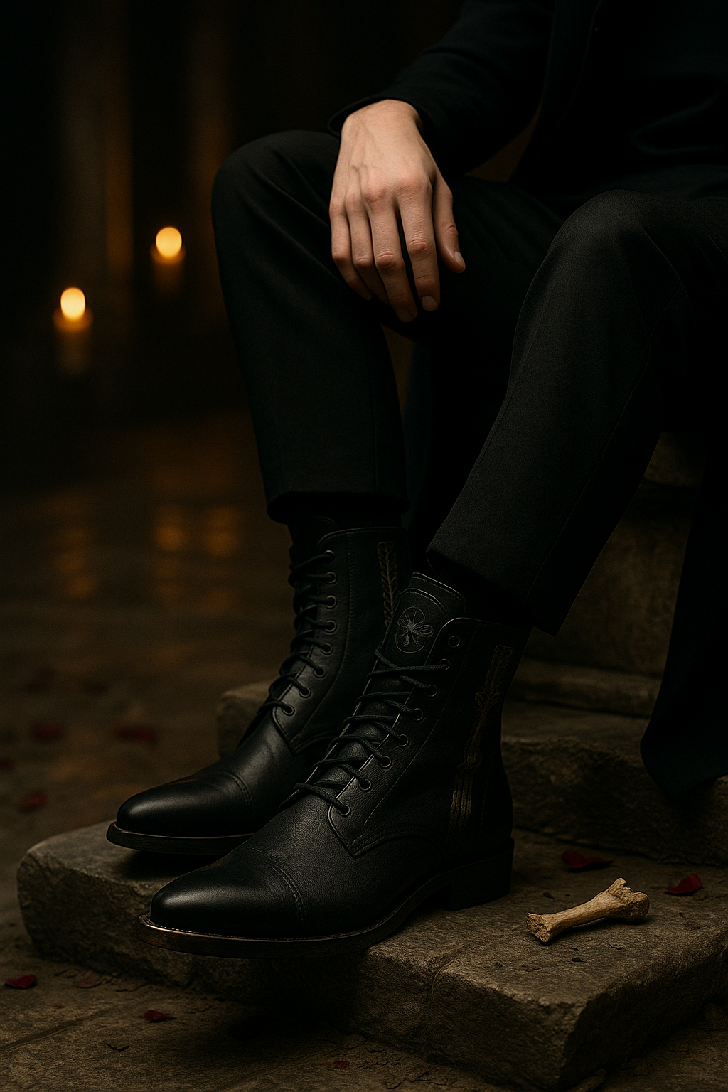 Ossuary Leather Boots