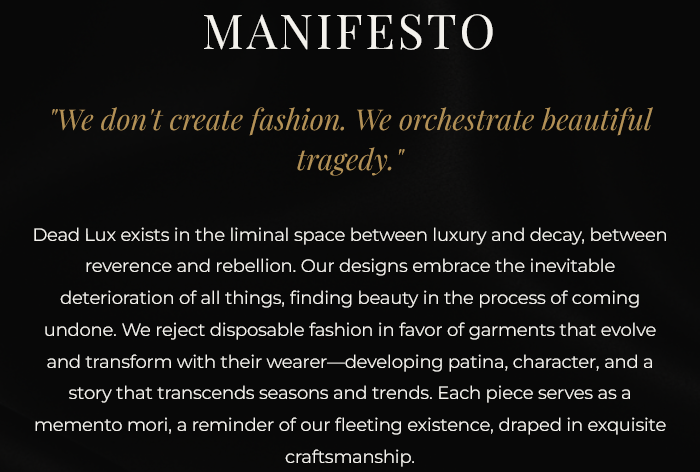 Dead Luxe Product Gallery Screenshot 2
